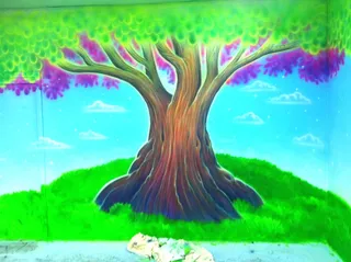 Funky planet - fairy tree progress