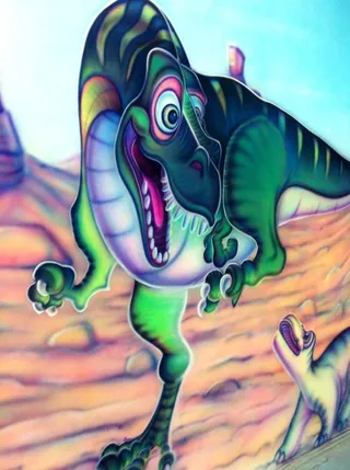 Funky planet - rex dancing