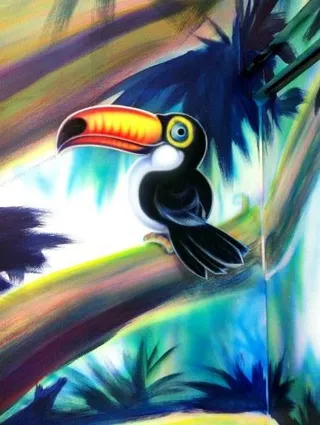 Lets play - jungle room toucan