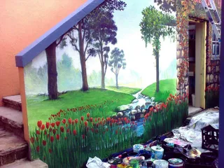 Malouf estate - art complete