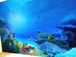 Under sea reefmural complete